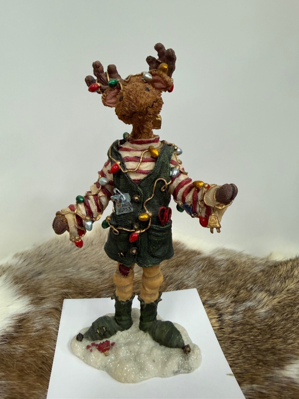 Boyds Bears Resin- Milo- EJ440